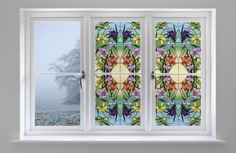 SOLYX SXEG-4848 Stained Glass Flowers — additional manufacturer product photo