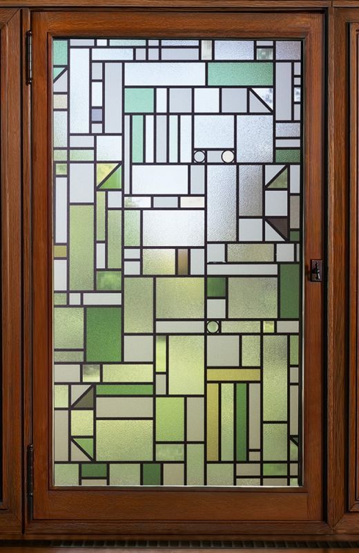 UltraGreen,SOLYX SXEG-3460-UG Oak Park Stained Glass — additional manufacturer product photo